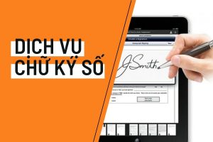 Dịch vụ chữ ký số