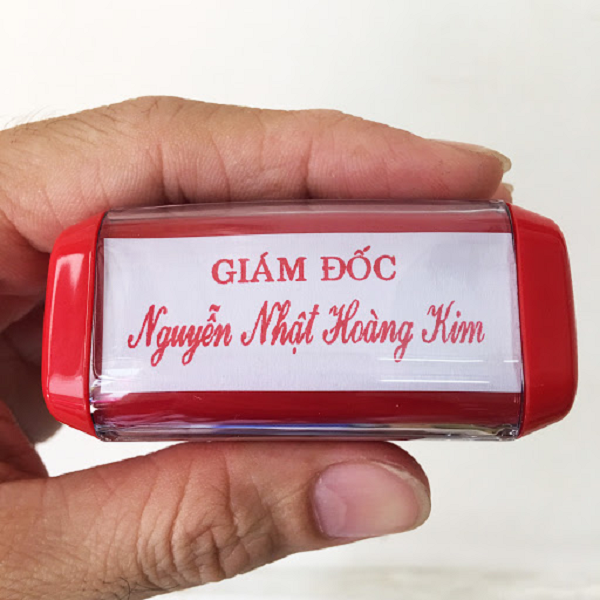 Con dấu chức danh dành cho cấp lãnh đạo