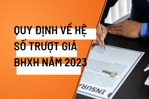hệ số trượt giá bhxh​